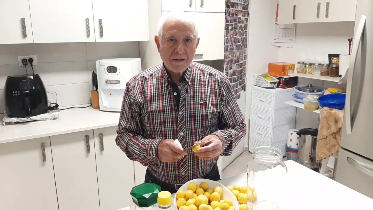 איך מכינים לימון כבוש עם אבא מימון 😘😘