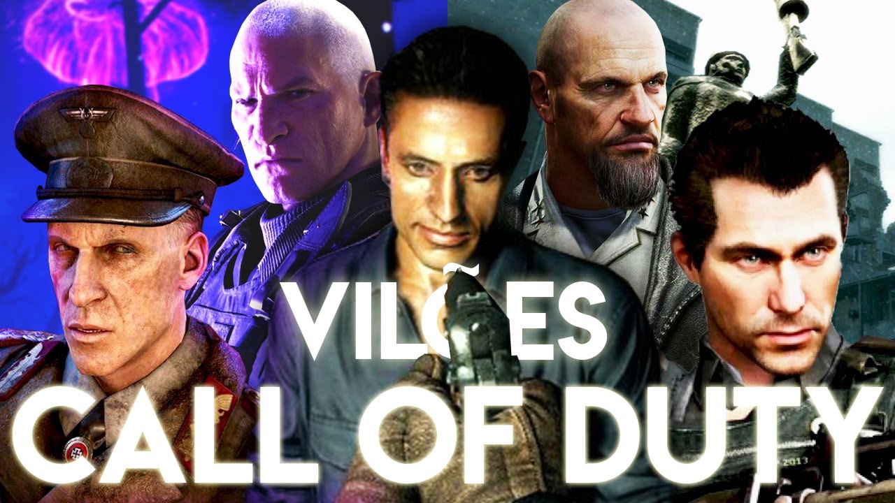 OS 10 MELHORES VILÕES DE CALL OF DUTY (e a história de cada um!) [TOP 10]
