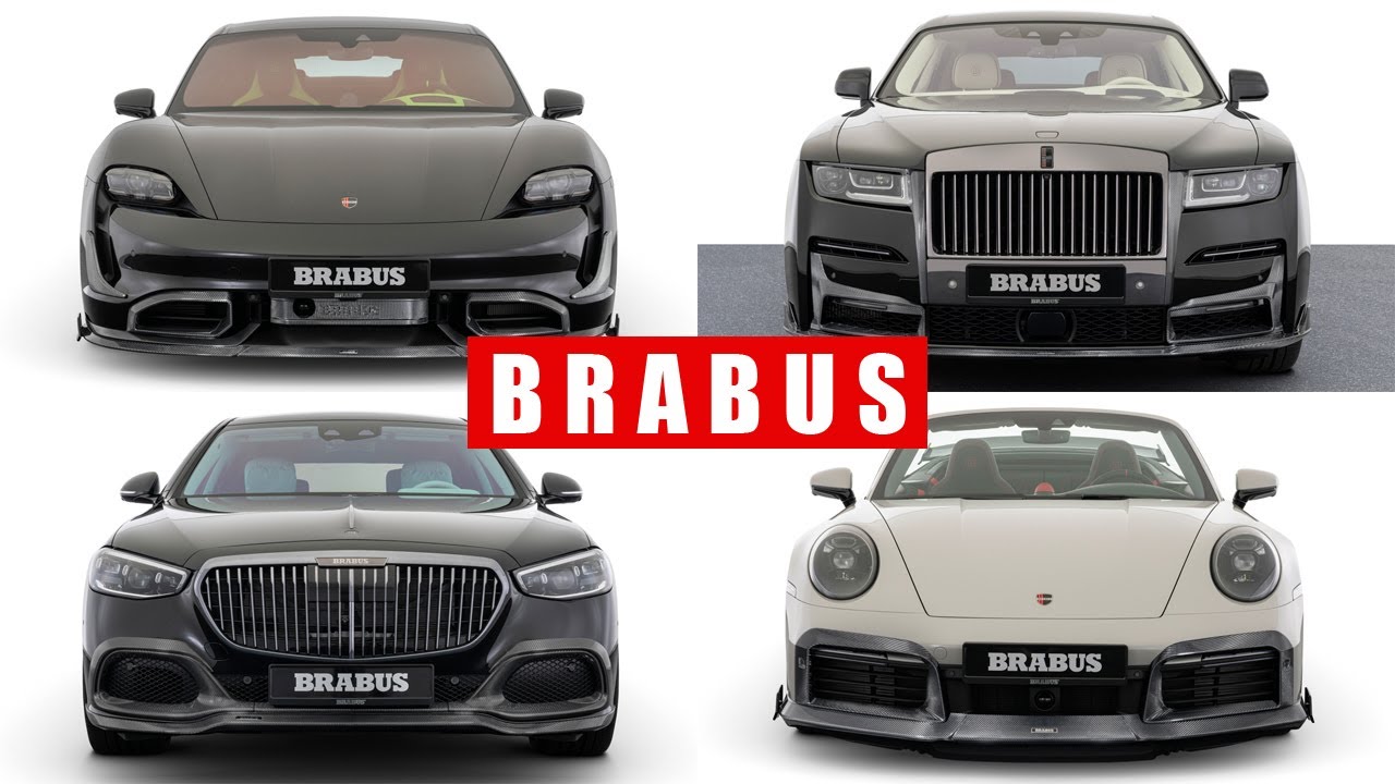 7 Newest Craziest BRABUS Models 2022