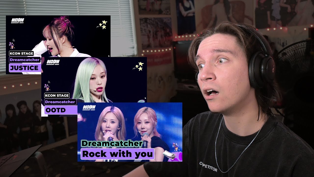 DANCER REACTS TO DREAMCATCHER @ KCON GERMANY 2024 | 'OOTD', 'JUSTICE' & 'ROCK WITH YOU' (Seventeen)