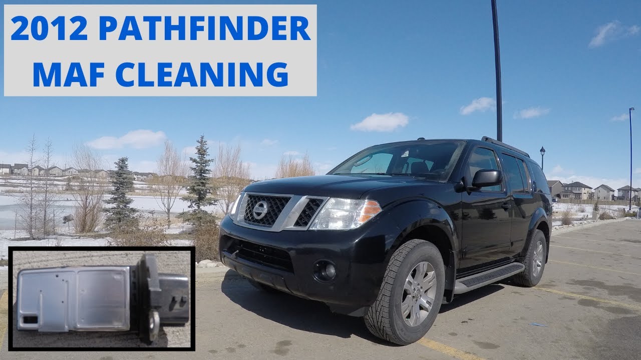2012 Nissan Pathfinder Mass Air Flow (MAF) Sensor Cleaning