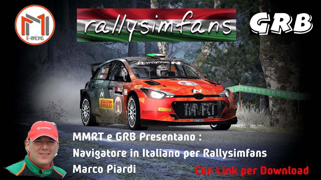 Presentazione Navigatore in Italiano per Rallysimfans (Gabiria-Legazpi 2004) Link in Descrizione