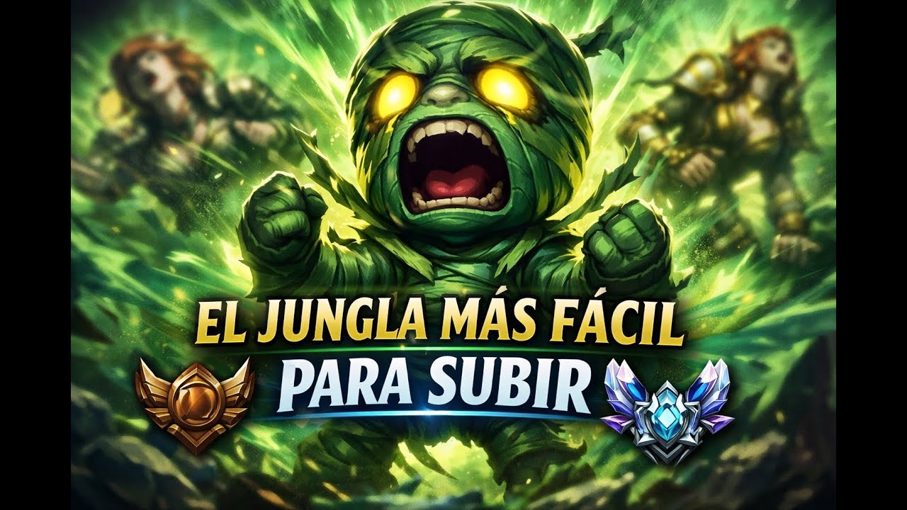 EL MEJOR PICK SI PARA SUBIR ELO FACIL | AMUMU GOD TIER League of Legends