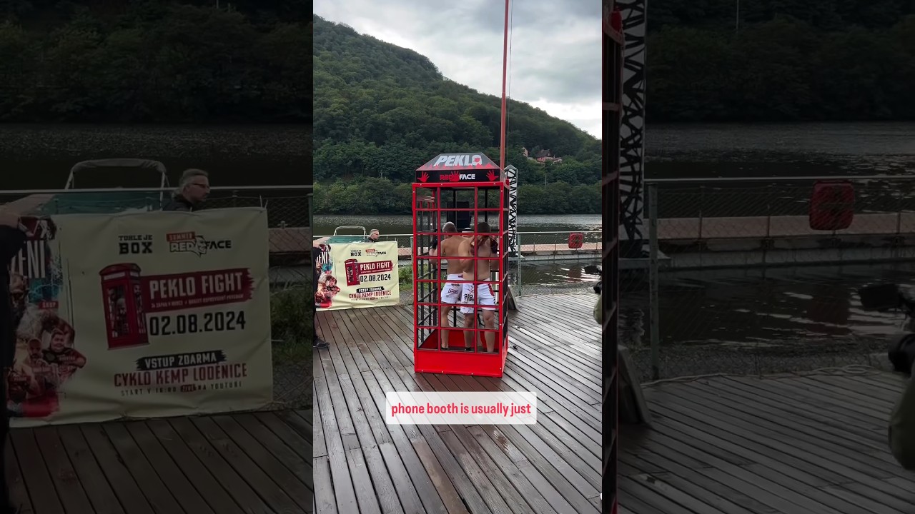 Fighting in a Phone Booth - LITERALLY. #BINK #KO