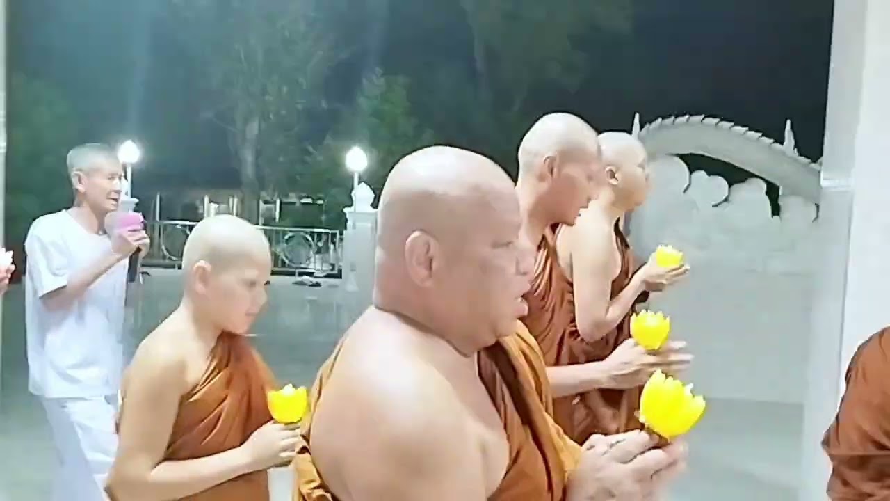 เวียนเทียนวันมาฆบูชา #เวียนเทียน #วัดเขาสารพัดดี #ธรรมะสารพัดดี 