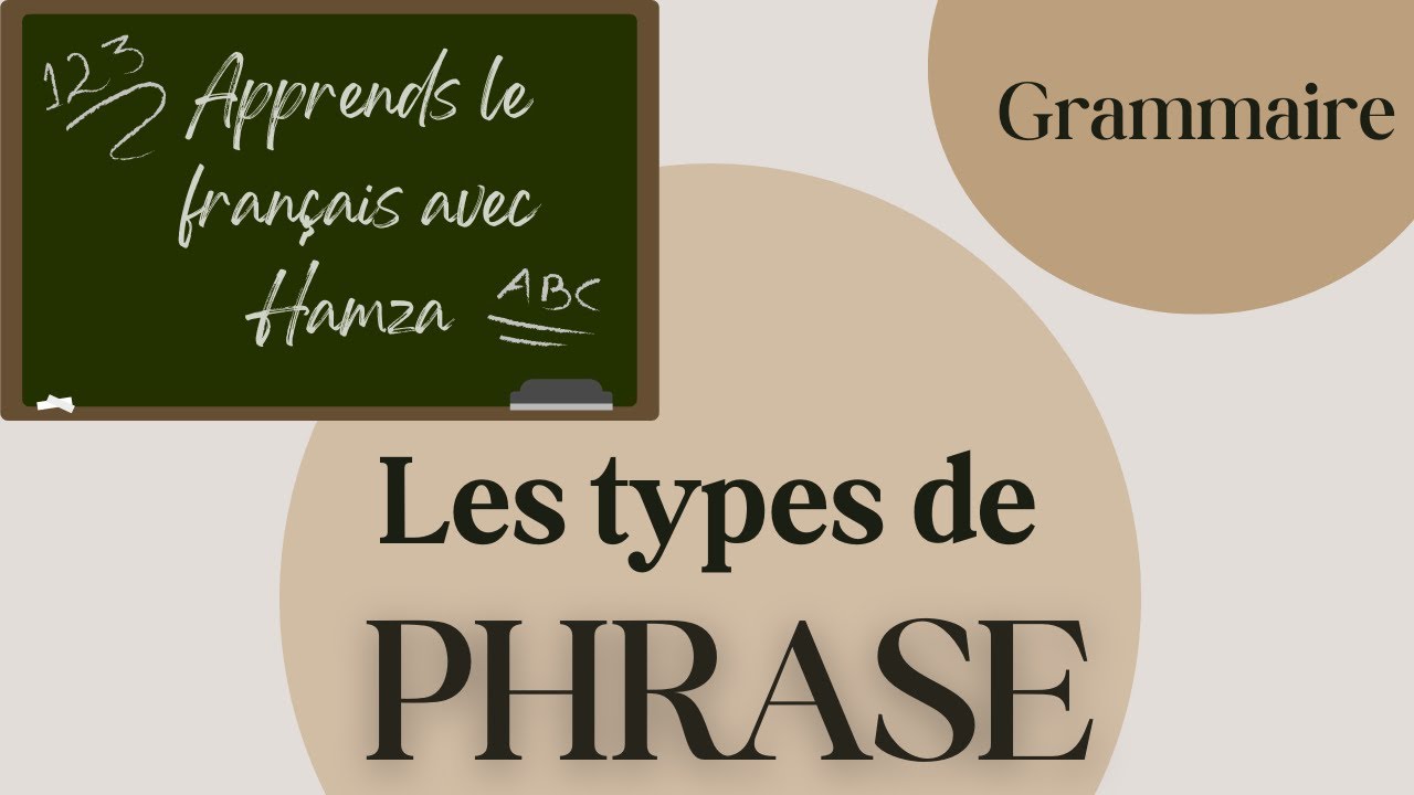 Apprends  les Types de Phrases en Français | Grammaire Facile et Claire