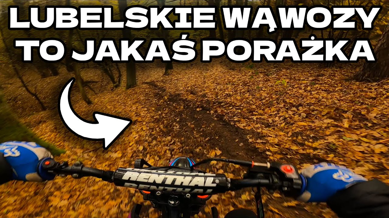HARD ENDURO NA MRF | LUBELSKIE WĄWOZY TO JAKAŚ PORAŻKA | TRZY KORZENIE NA JEDNYM PODJEŹDZIE | 4K