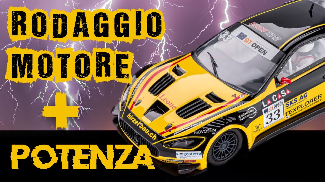 Rodaggio e manutenzione motore. Migliora le prestazioni delle tue slot. #slotcar #slotcars