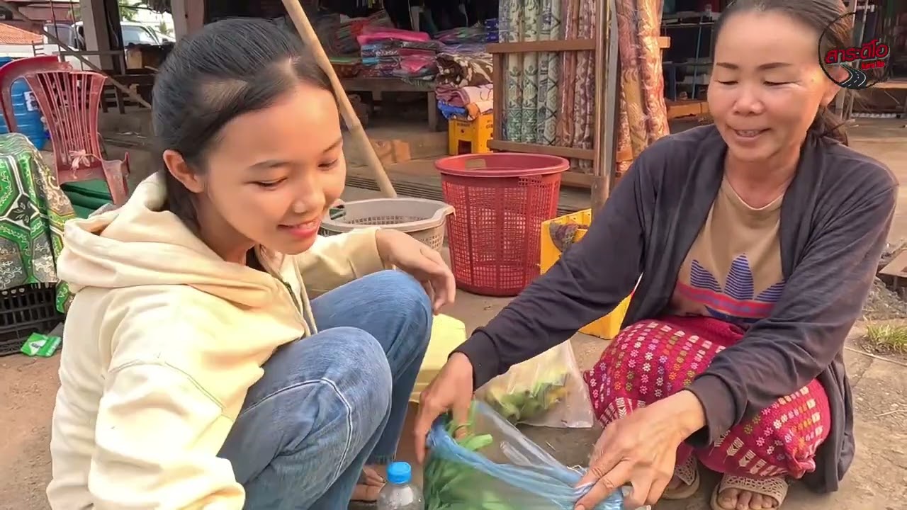 เที่ยวลาวใต้ เซอร์ไฟร์ น้องลินดา สาวลาว