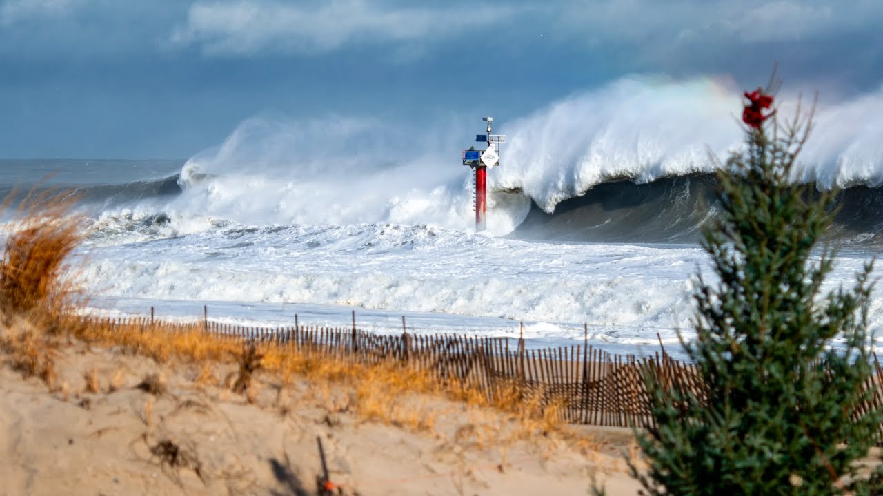 BIGGEST NEW JERSEY SURF IN 30 YEARS