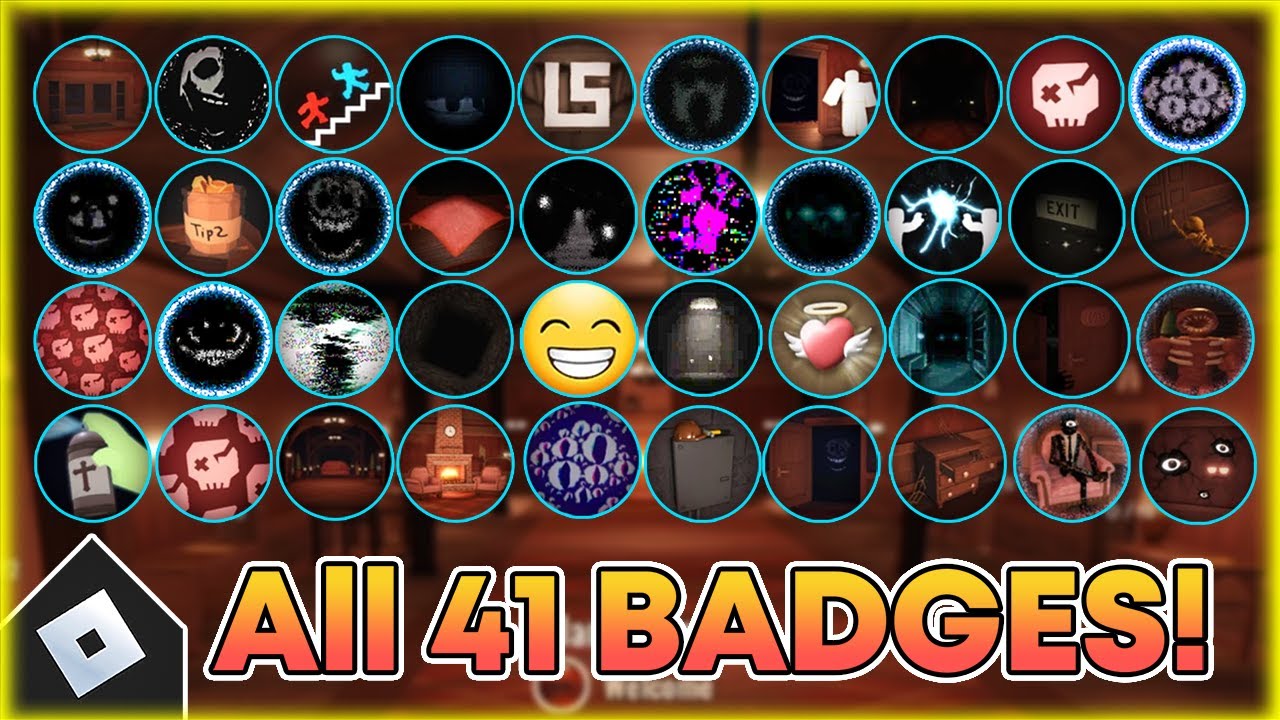 DOORS - HOTEL UPDATE - How to get ALL 41 ACHIEVEMENTS/BADGES!  (Hotel + Update)