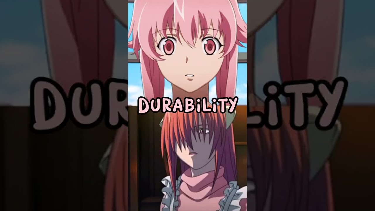 Yuno Gasai vs Lucy 😳😳
