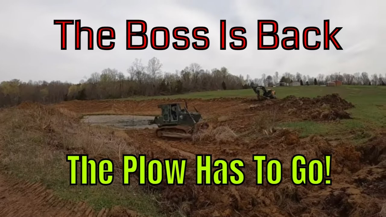 «Снимайте плуг, у меня есть бульдозер, мне нужно работать!» — говорит Джерри. Осушение и засыпка ...