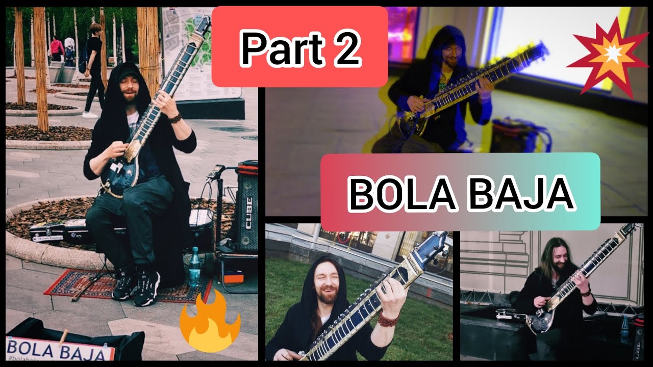 BOLA BAJA / SITAR / СИТАР / Москва, Уличный музыкант. Busker, Moscow 2021. Part 2
