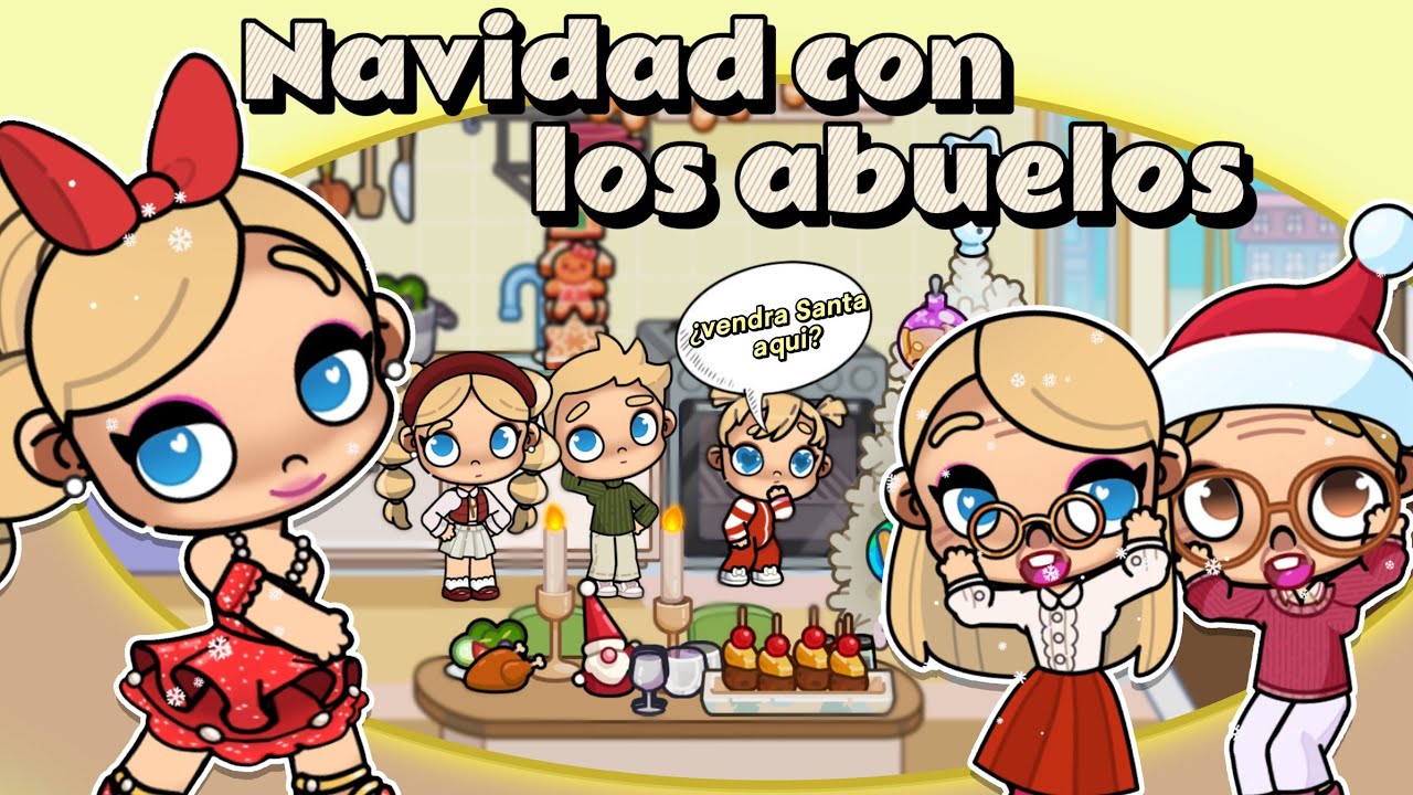 PASAMOS NAVIDAD EN CASA DE LOS ABUELOS 🎄👵 &iquest;NOS ENCONTRAR&Aacute; SANTA AHI?🎅 #avatarworld #barbie