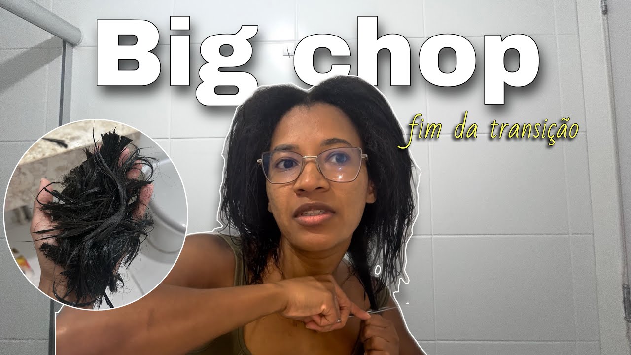 BIG CHOP NO CABELO CRESPO pela segunda vez