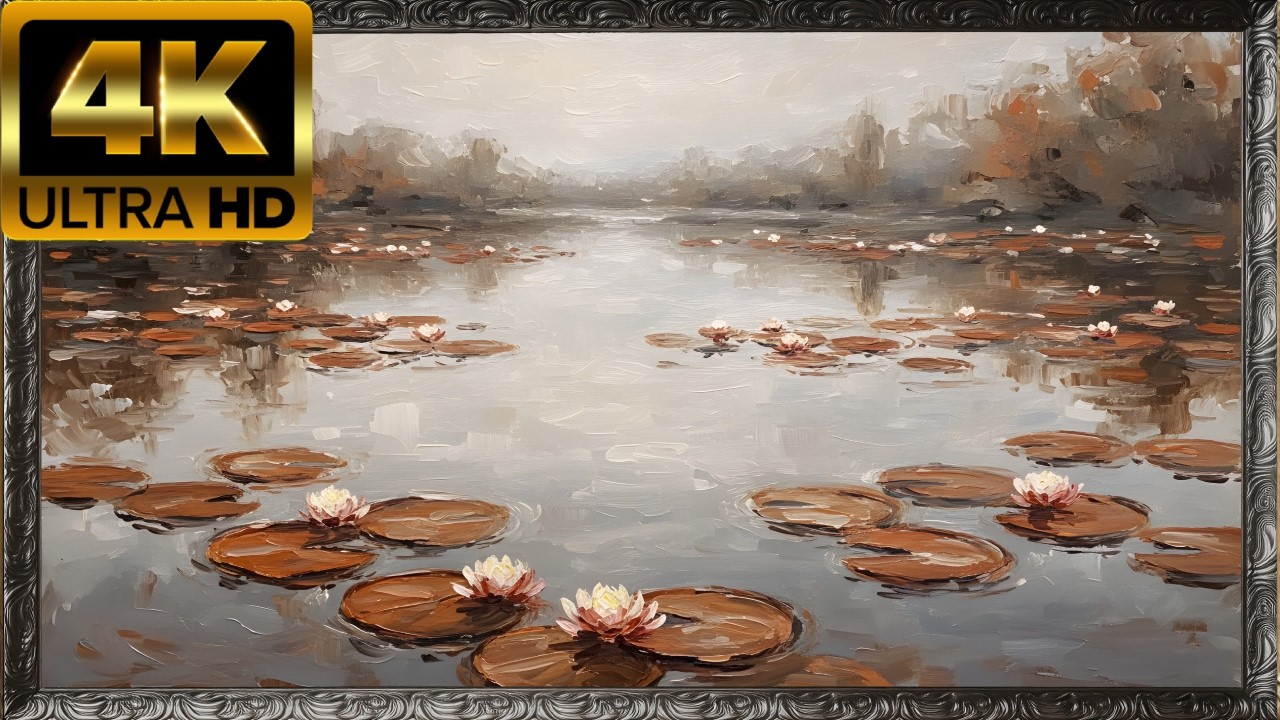 Monet Copper Garden | 4K Oil Painting for TV | Samsung The Frame Art