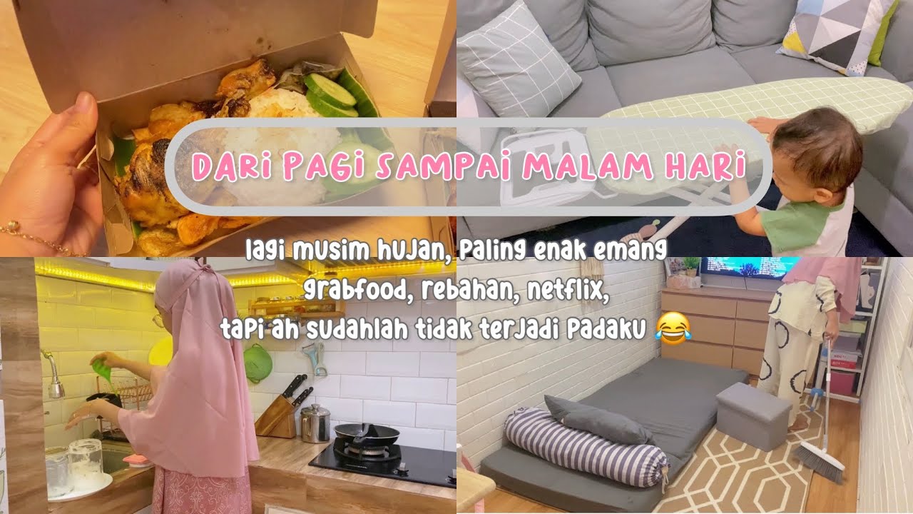 Kegiatan Dari Pagi sampai Malam Hari Dirumah , Tetap Produktif meski Musim Hujan bikin Mager