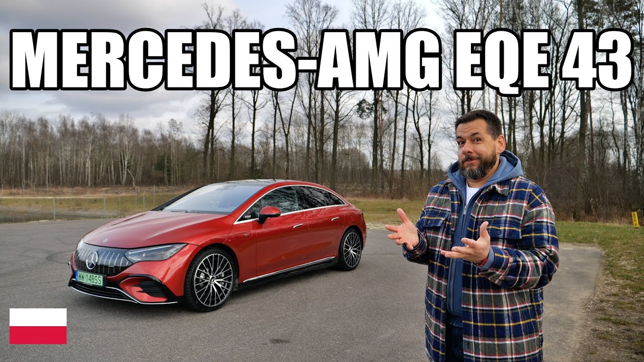 Mercedes-AMG EQE 43 4MATIC - jeszcze nie EQXX (PL) - test i jazda pr&oacute;bna