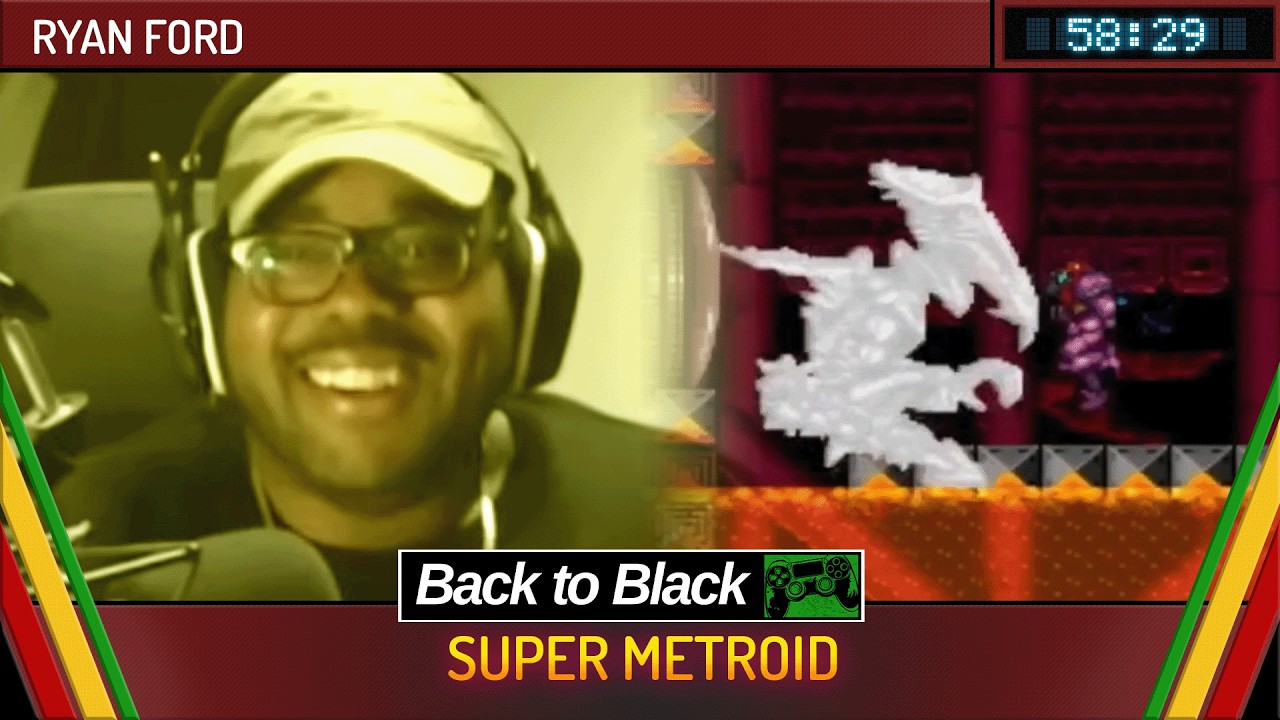 Super Metroid by Ryan Ford in 58:29 - Back To Black 2026