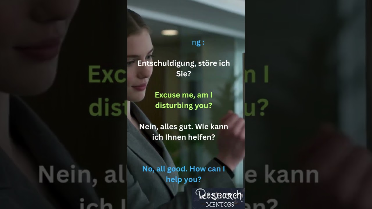 Apologizing in German 🇩🇪 | A1&ndash;A2 German Speaking Practice | Exam Phrases #deutschlernen #german