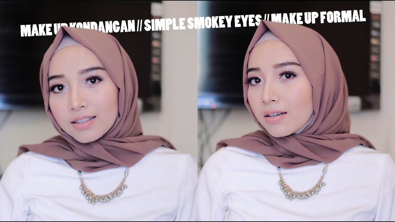 MAKE UP KONDANGAN // SIMPLE SMOKEY EYES // MAKE UP FORMAL