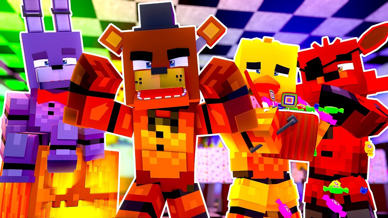 Freddy Fazbear's *HALLOWEEN* Scavenger Hunt! | Minecraft Five Night's at Freddy's Roleplay