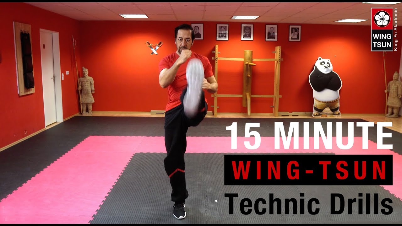 15 Min. Wing-Tsun Technic-Drills | Home Workout