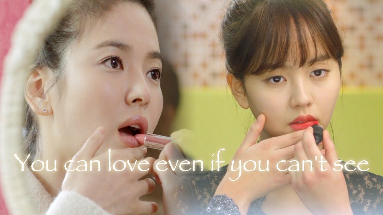 Acting as a blind person SongHyekyo & KimSohyun  [That Winter, the Wind Blows, Page Turner]