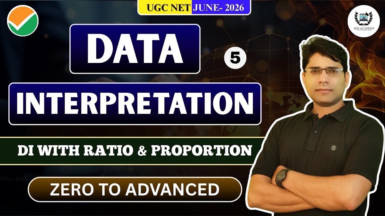 Basic of Data Interpretation | Ratio & Proportion Basics + PYQ Practice | NET June 2026 Preparation