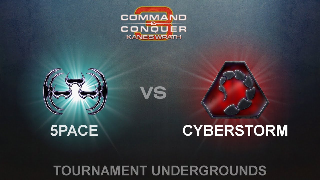 C&C3: Kane's Wrath 1vs1 - 5pace (R17) vs. Cyberstorm (NOD)