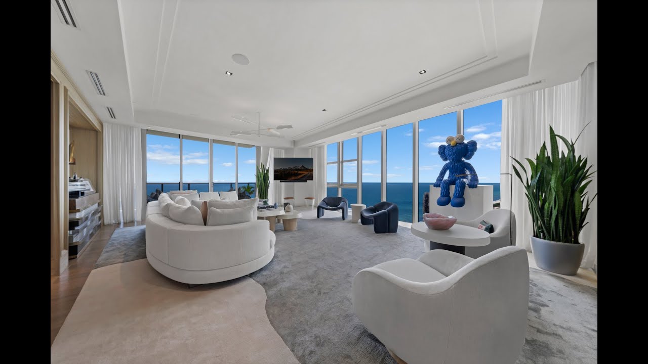 $13.995M St. Regis Corner Residence 💙 | 9701 Collins Avenue, PH01S - Bal Harbour, Florida