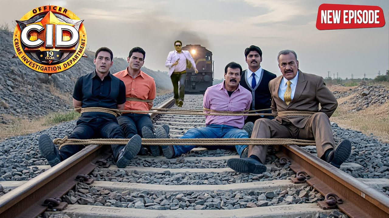 पटरी पर बंधी पूरी CID टीम, बचेंगे या कुचले जाएंगे ? || 2026 CID Latest Episode