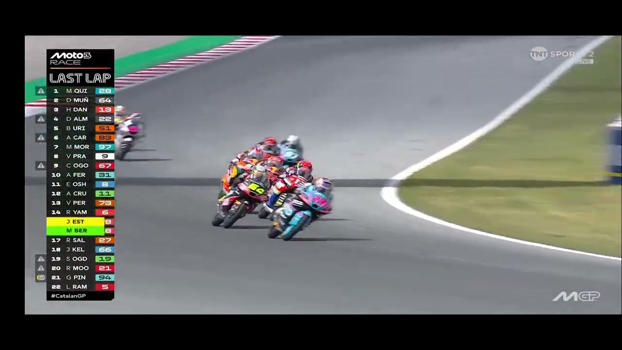 Last Lap Moto3 Catalunya Spanyol Ega Veda Pratama P8