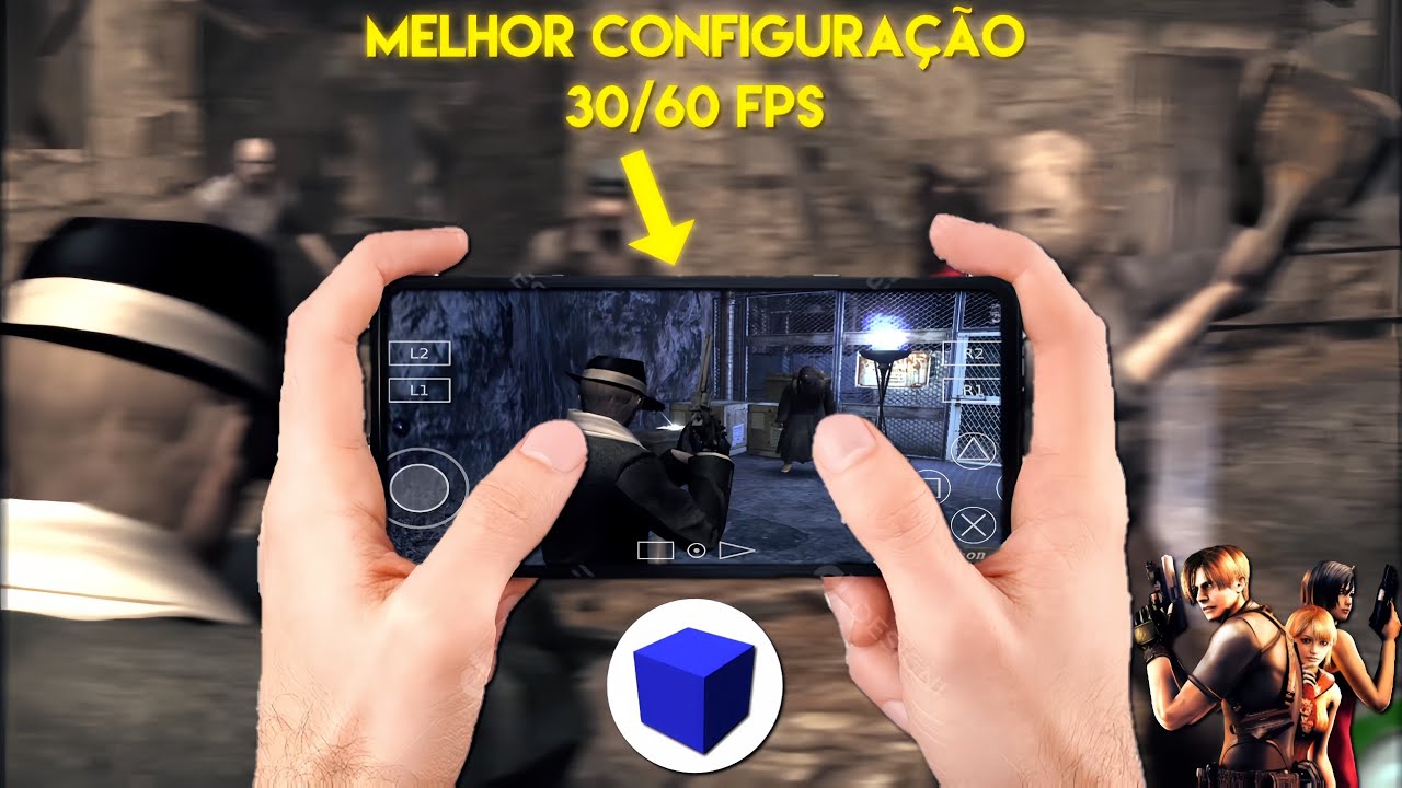 MELHOR CONFIGURAÇÃO PARA O RESIDENT EVIL 4 NO [AETHERSX2] 30/60 FPS