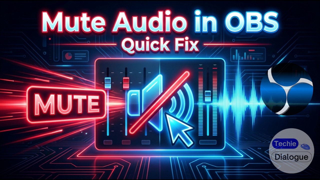OBS Audio Mute Settings Explained