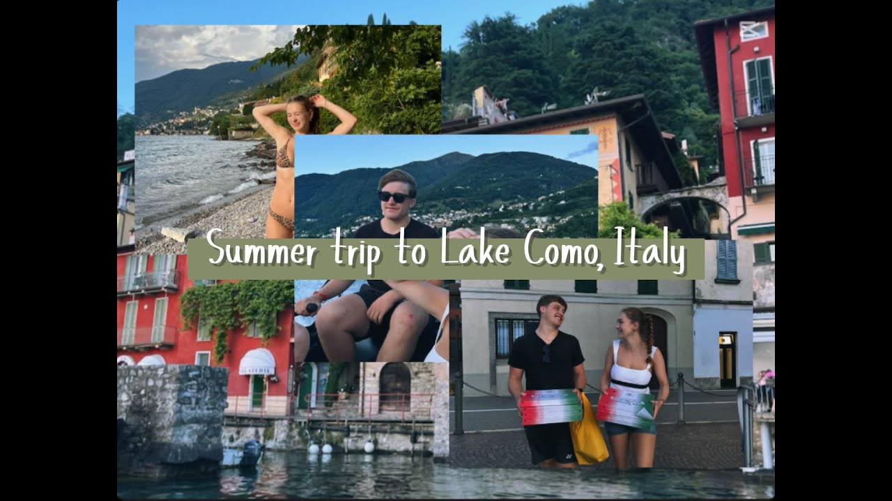 Lake Como Italy in June... and then again in August