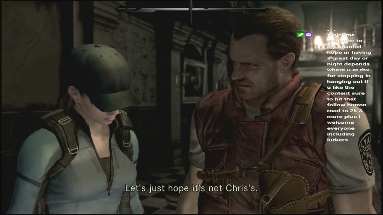 Resident evil playing as jill