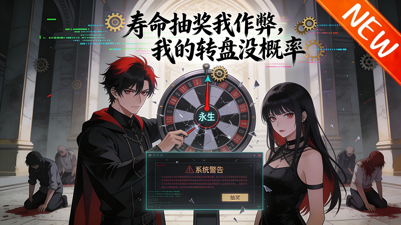💥【新番上线】《寿命抽奖我作弊，我的转盘没概率》末日游戏寿命为币！江异凑百万年转动轮盘被杀重生，竟获指定轮盘奖励的超强能力，爽翻！#战斗 #逆袭 #斗破动漫 #动漫