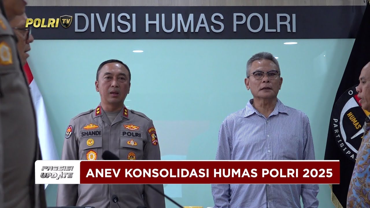 PRESISI UPDATE: KADIV HUMAS BUKA ANEV KONSOLIDASI PENGUATAN KOMUNIKASI PUBLIK POLRI 02/12/25 (14.00)