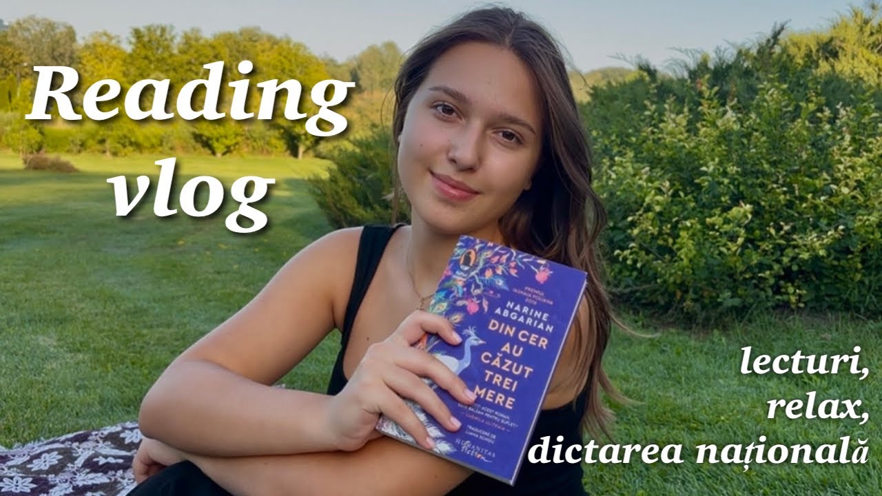 reading vlog | am citit o carte și am plecat la dictarea națională 