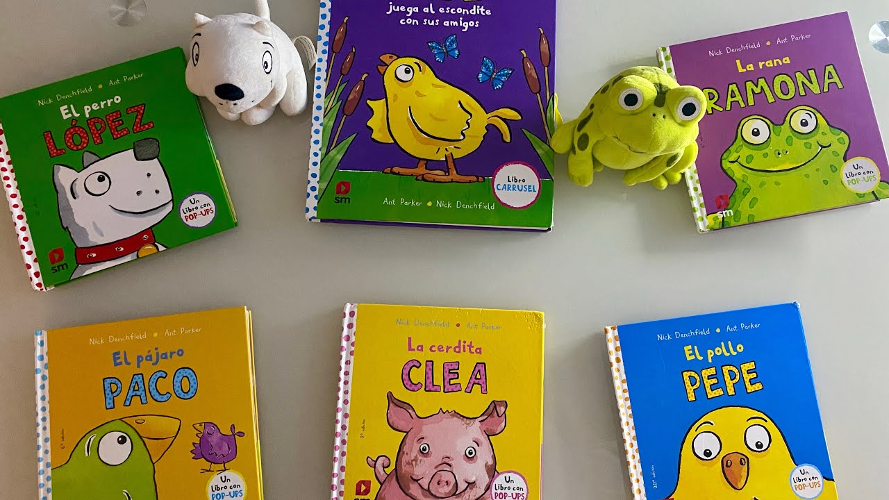 Vídeo Cuento/EL POLLO PEPE Y SUS AMIGOS/la Rana Ramona/el Pájaro Paco/El Perro López/La Cerdita Clea