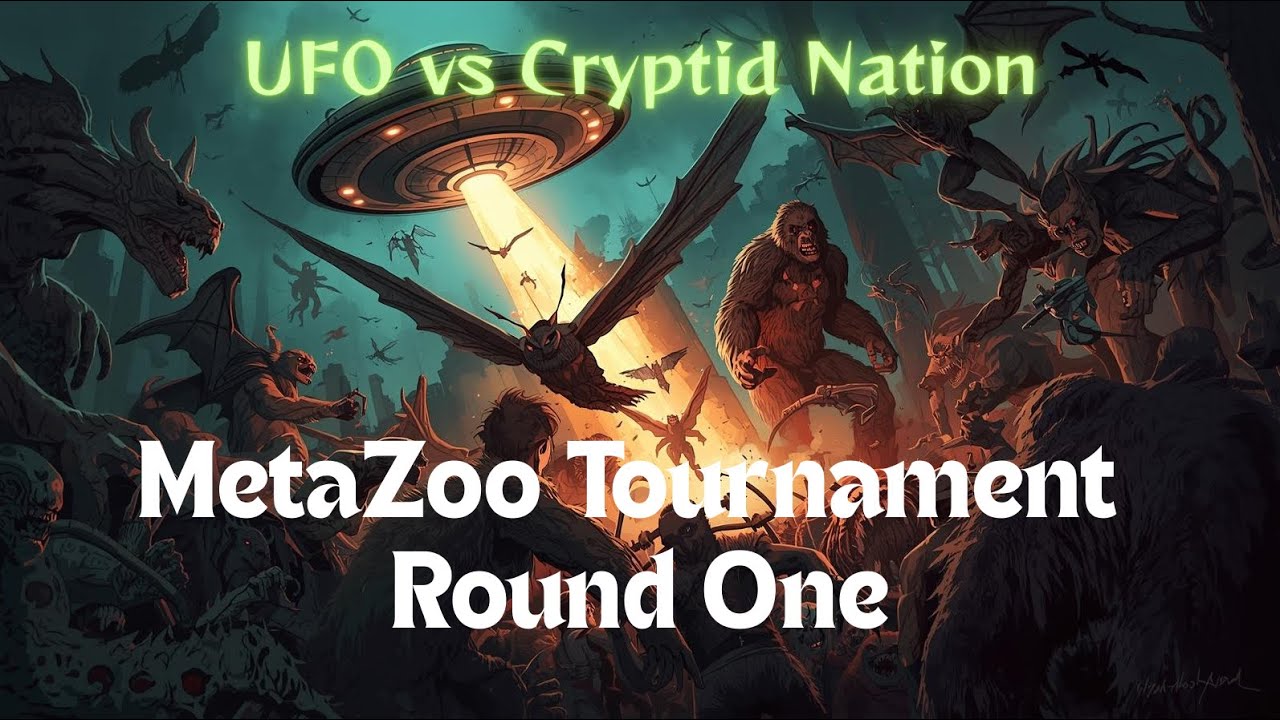 MetaZoo Tournament Round #1: UFO vs Cryptid Nation!