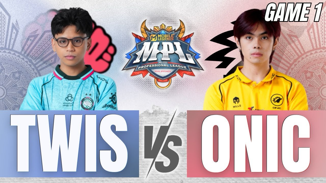 MPL-PH SEASON 17 W1D1 | GAME 1 | TWIS VS ONIC | GROUP STAGE
