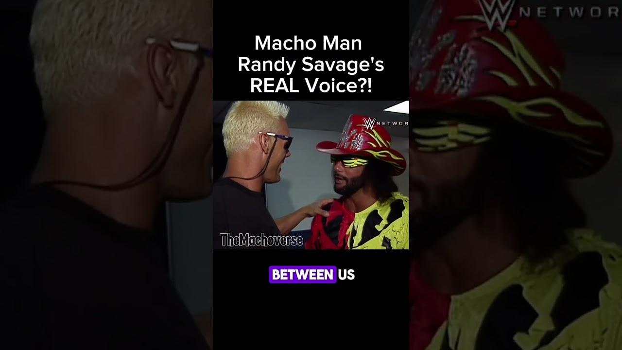 Macho Man Randy Savage's REAL Voice?! 