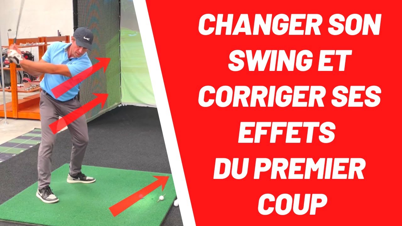 Jouer un draw et un fade au golf. Comment faire tourner la balle.