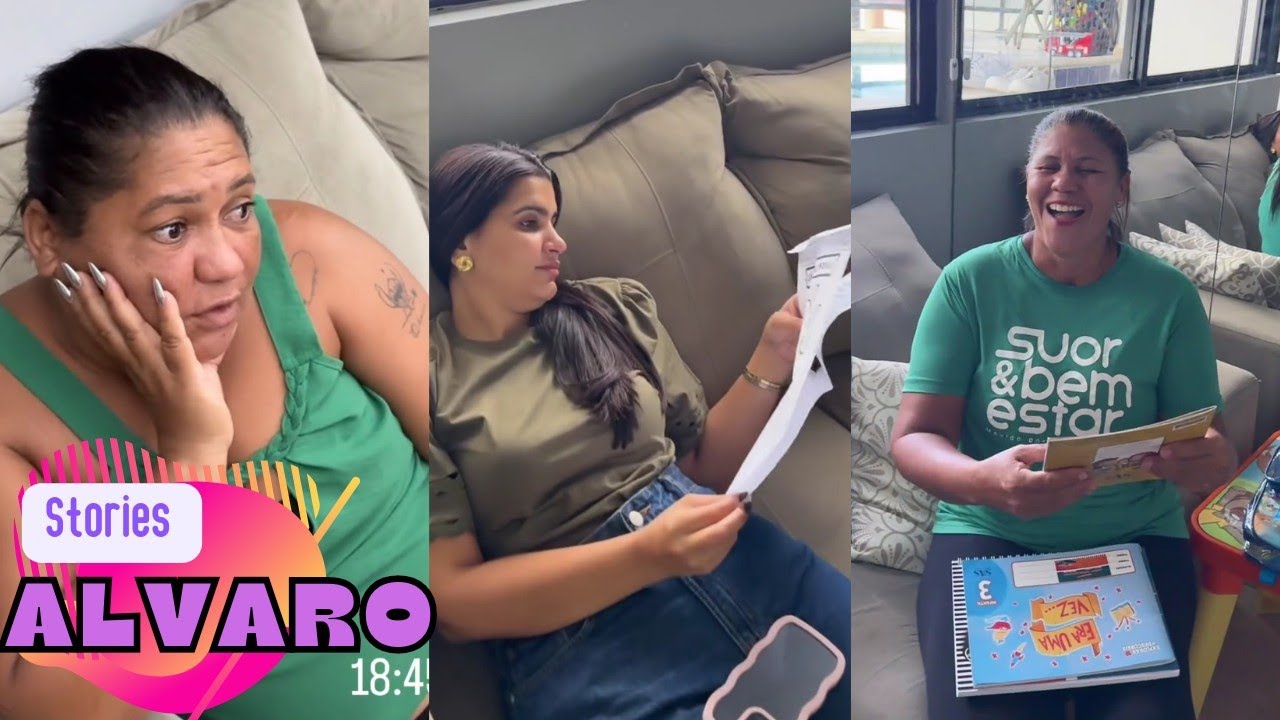 ALVARO EXPLICA A TAREFA DO JOÃO • MEIRE TA MUITO PRA FRENTE |STORIES ALVARO