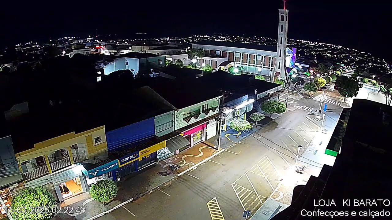 GOIOERÊ AO VIVO | CAM1 | CENTRO - #catedral #goioerê