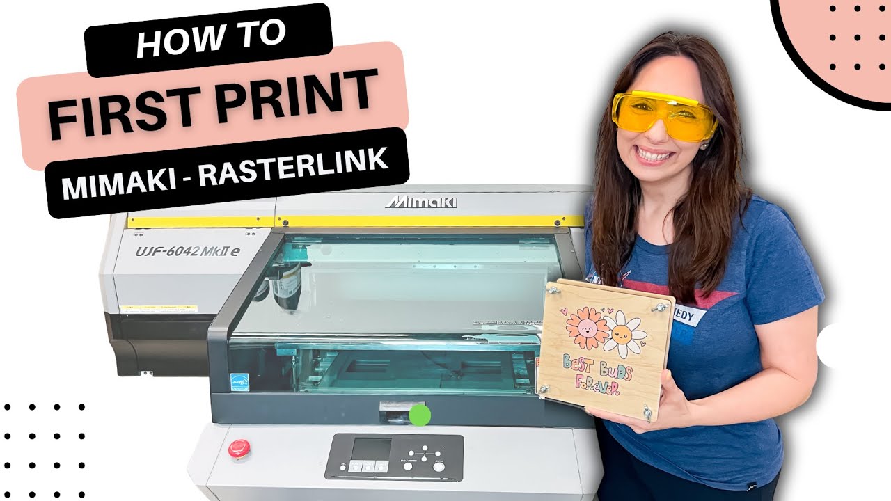 Beginner’s Guide: UV Printing on Laser Cut Wood with Mimaki RasterLink