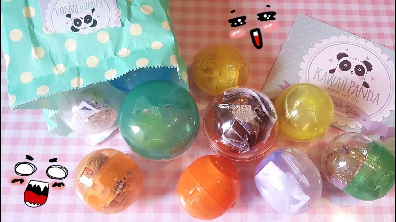 Gashapon da KawaiiPanda com, apriamoli insieme *-*